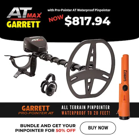 Garrett Max Metal Detector with Pro-Pointer AT Waterproof Pinpoint the Best Metal Detectors