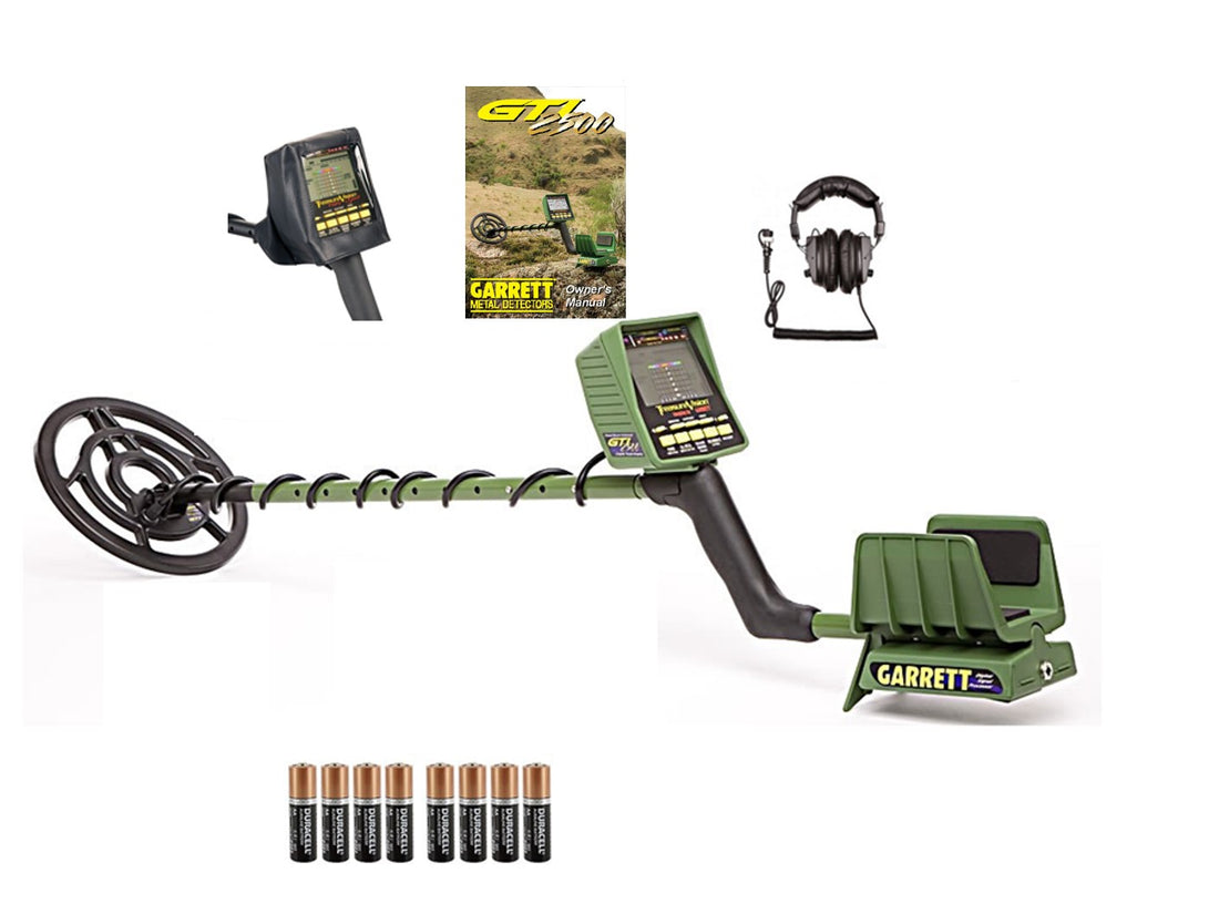 Garrett GTI 2500 Metal Detector with 9.5 PROformance Imaging Search Coil