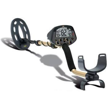 Fisher F5 Metal Detector with Waterproof 10" + 4" Concentric Coils + Bonus Pack