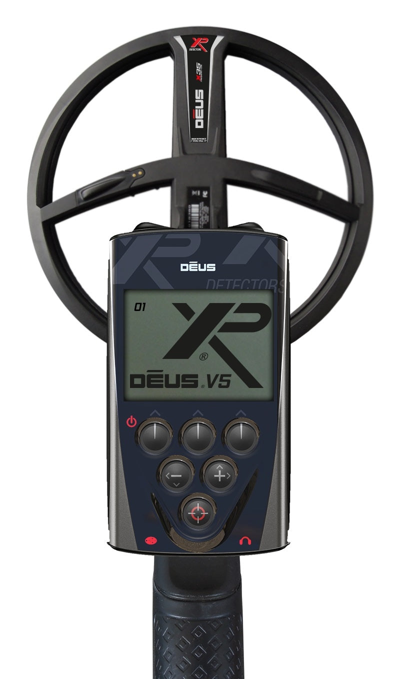 XP DEUS Metal Detector with WS4 Headphone + 9