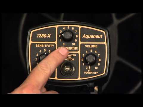 Fisher 1280-X Aquanaut Waterproof Metal Detector | Shop | Features
